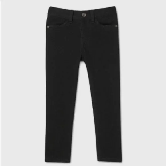 Toddler Girls Denim Jeggings - Cat Jack & Black 12M